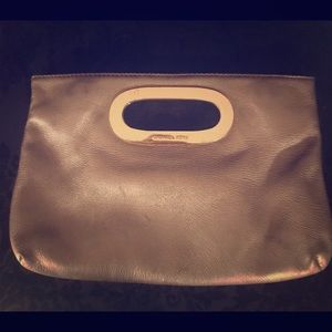 Michael Kors Gold Clutch